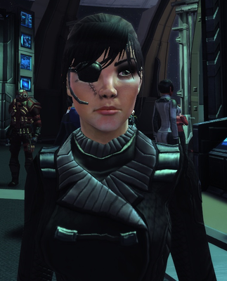 So you lost your eye in a violent way? We can help you with that. Sure, you'll wear an eyepatch, but only until we fit you with a bionic replacement. Also, we have dermal regenerators to help you deal with the scars.