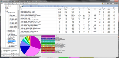 Here is a breakdown of all the incoming damage I took.